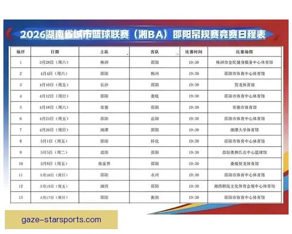 湘超联赛最新赛程全面公布多支劲旅迎来关键对决引发球迷热议
